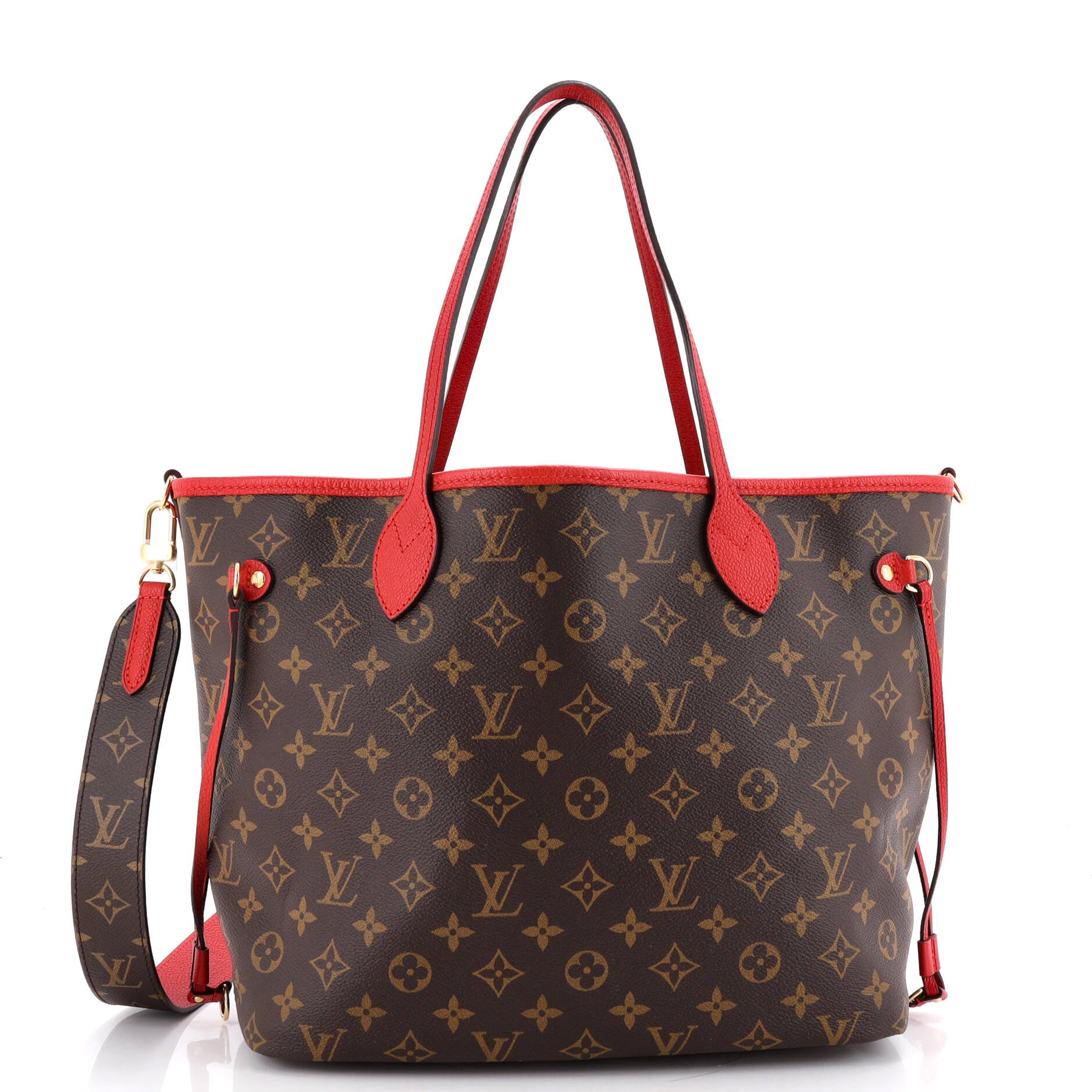 Neverfull Bandouliere Inside Out Monogram Canvas and Textile MM