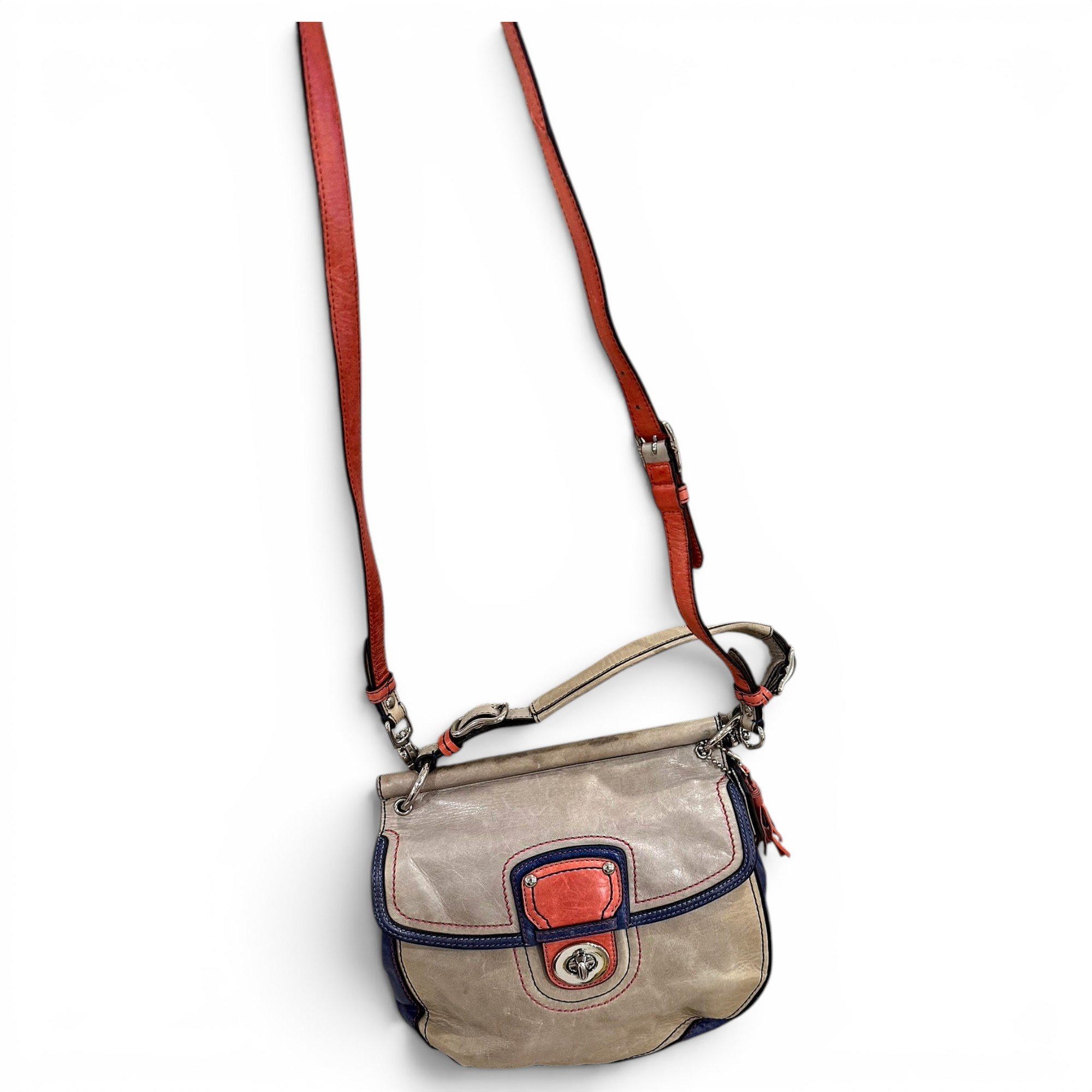 Leather crossbody bag