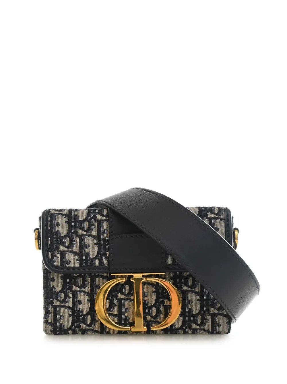 Dior 2019 Oblique Canvas 30 Montaigne Box Bag crossbody bag
