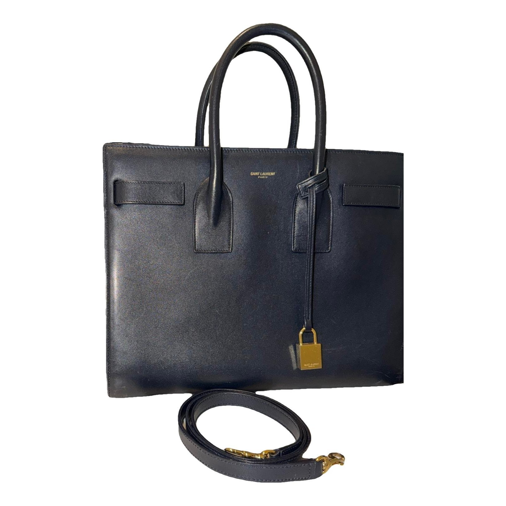 Sac de Jour leather tote