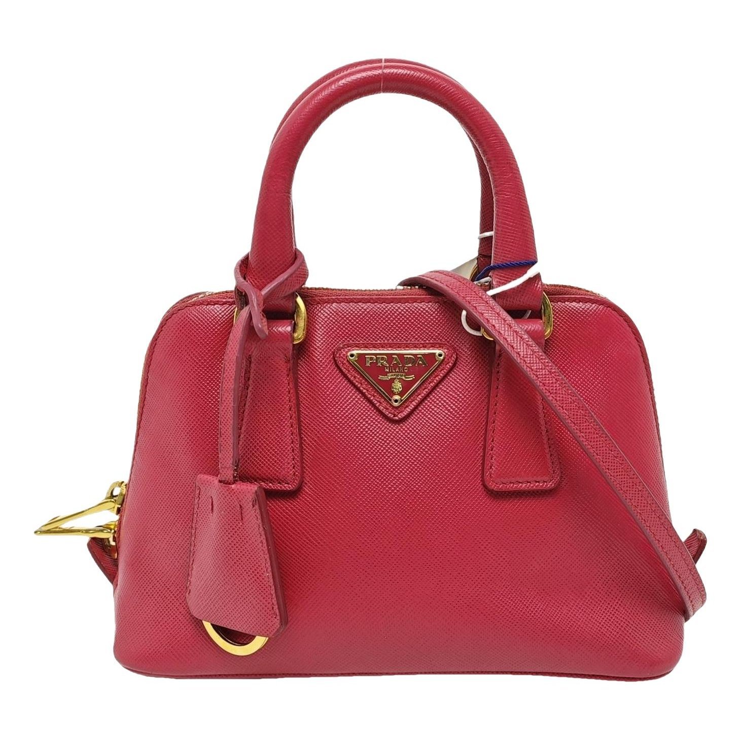 Promenade leather handbag