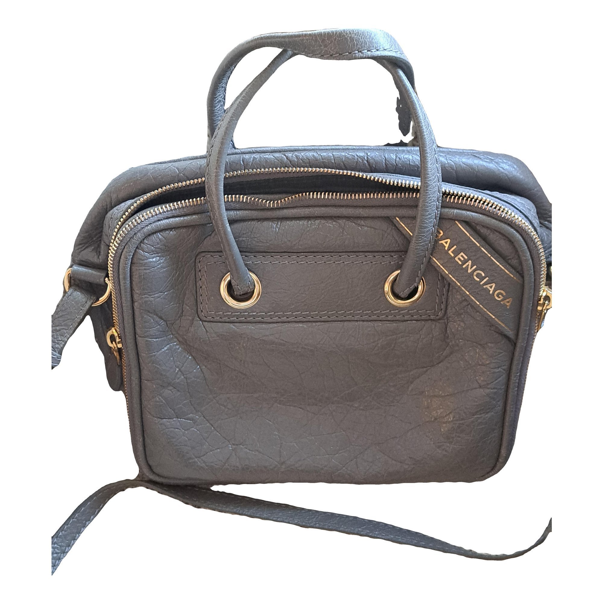 Balenciaga Blanket leather crossbody bag