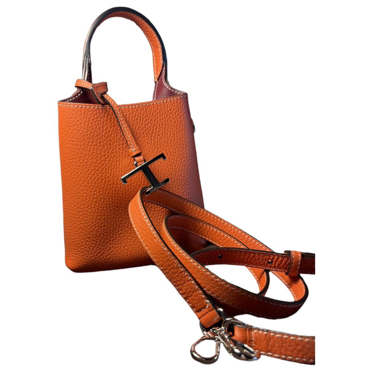 Leather handbag