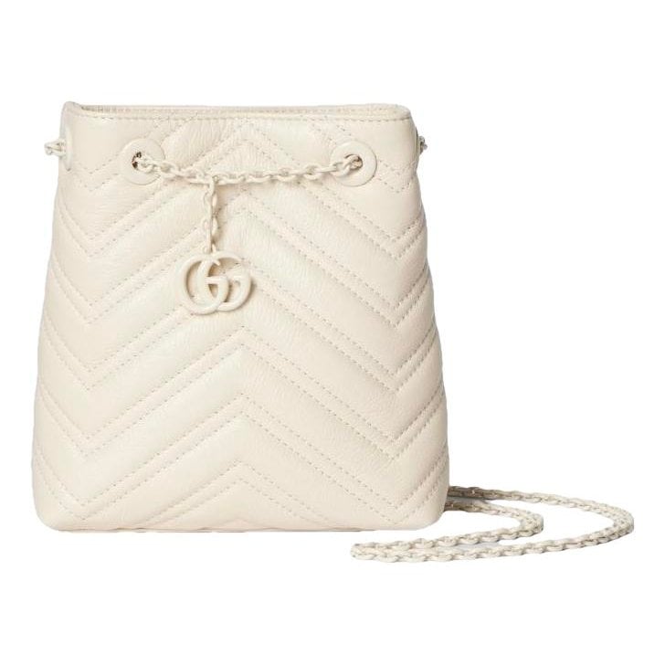 GG Marmont Bucket leather handbag