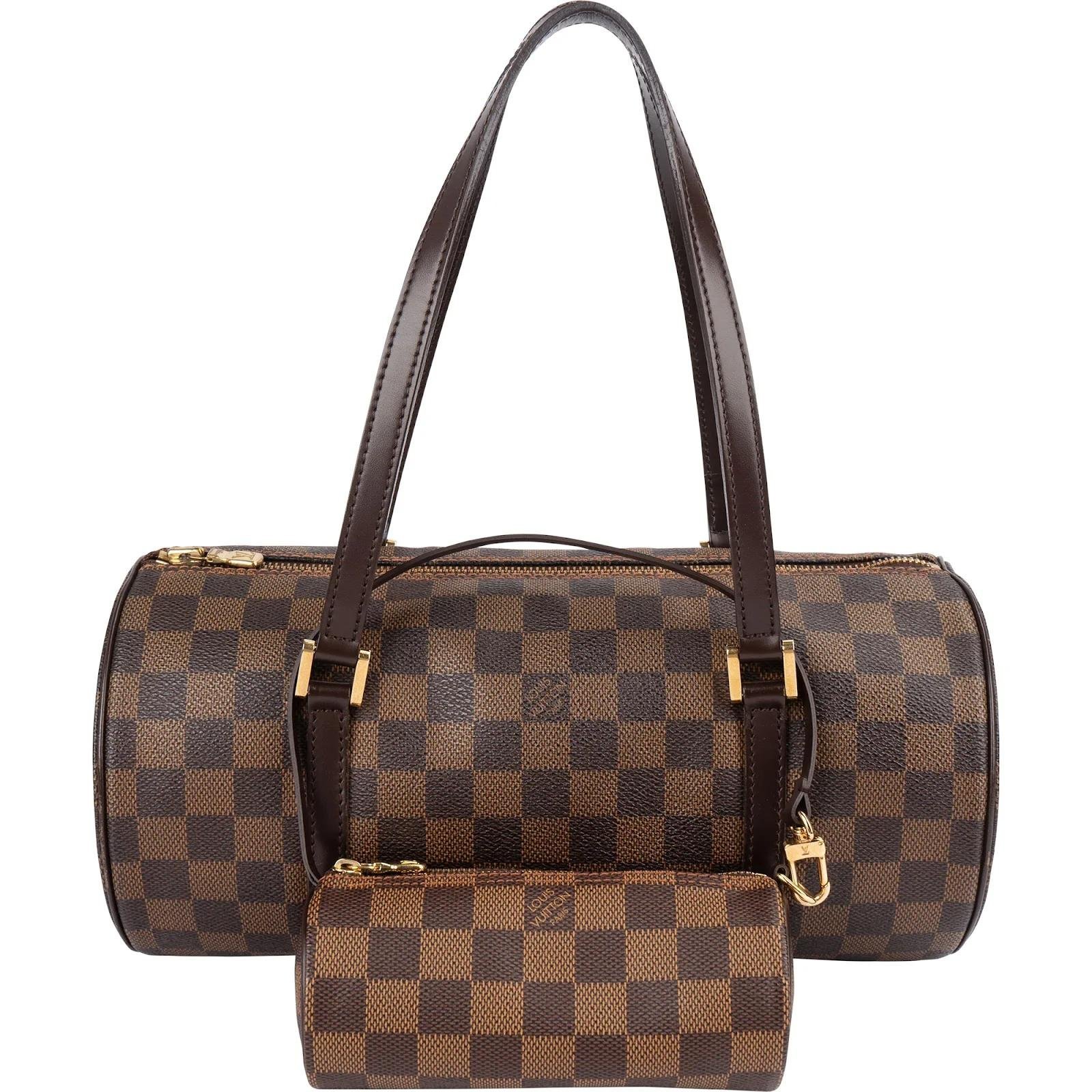 Papillon leather handbag