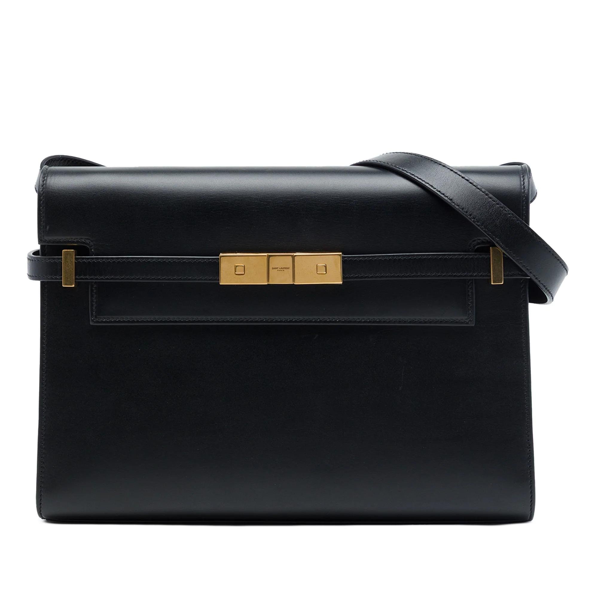 Saint Laurent Manhattan pony-style calfskin handbag