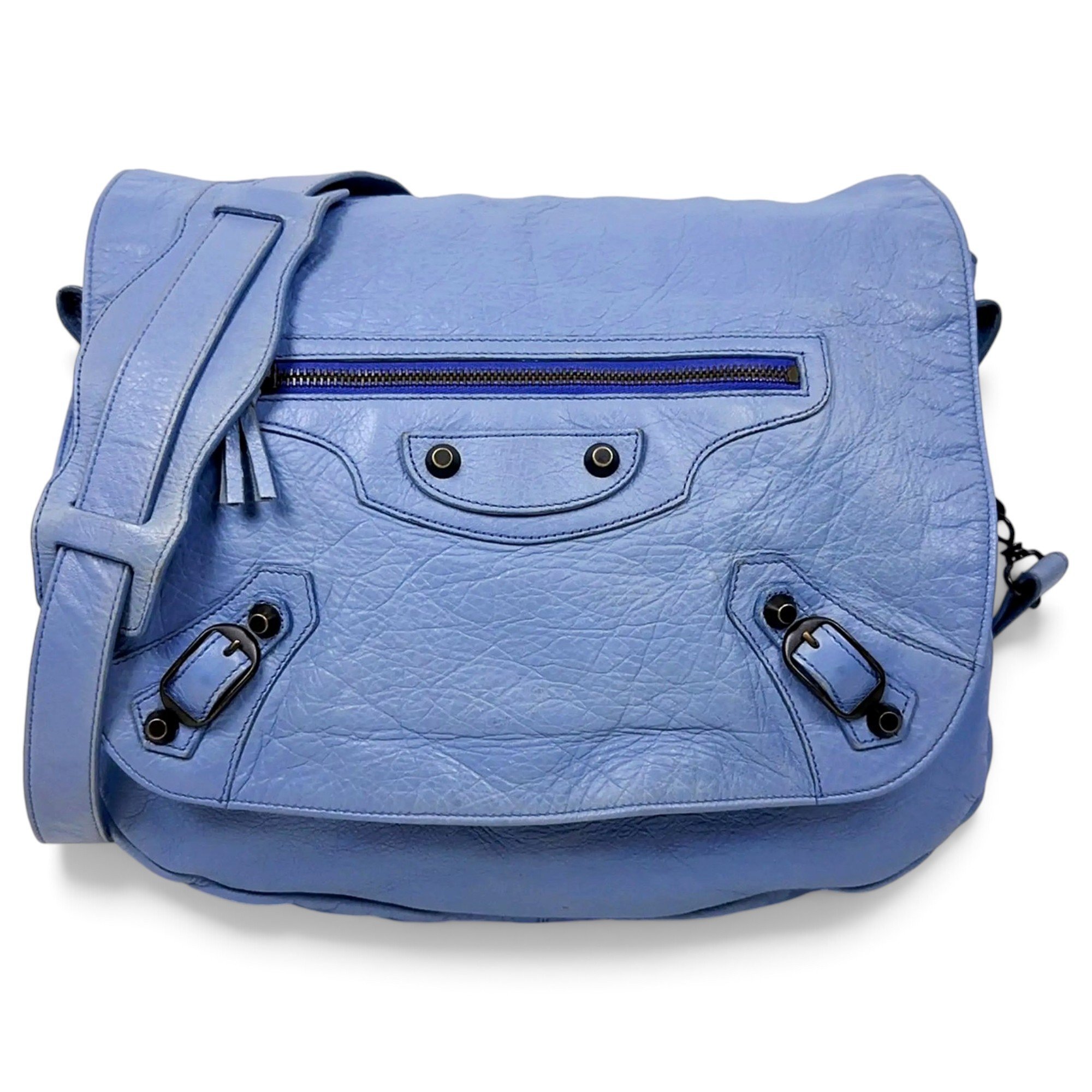 Leather crossbody bag