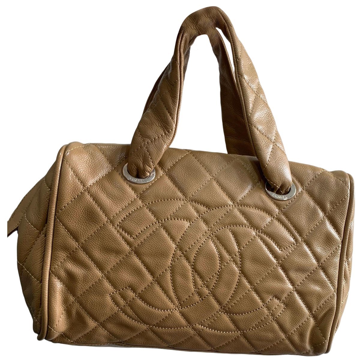 Cocoon leather handbag