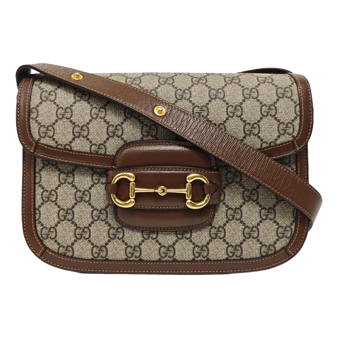 Handle Horsebit 1955 leather handbag