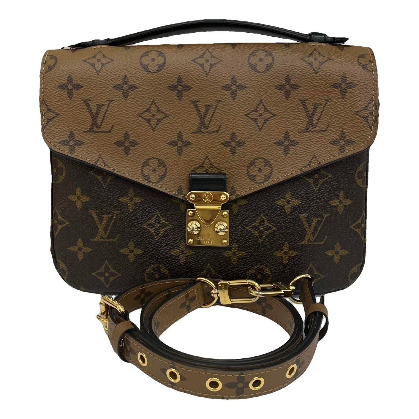 Metis leather handbag
