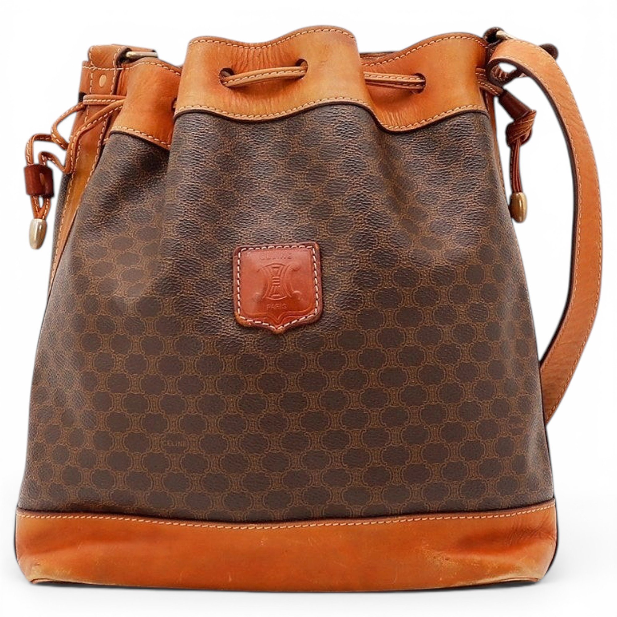 Triomphe cloth handbag