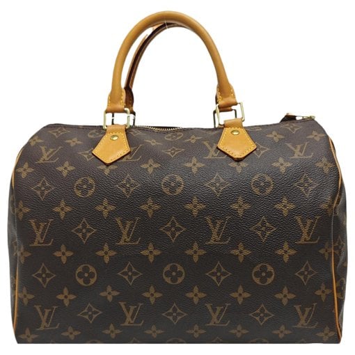 Nano Speedy / Mini HL leather handbag
