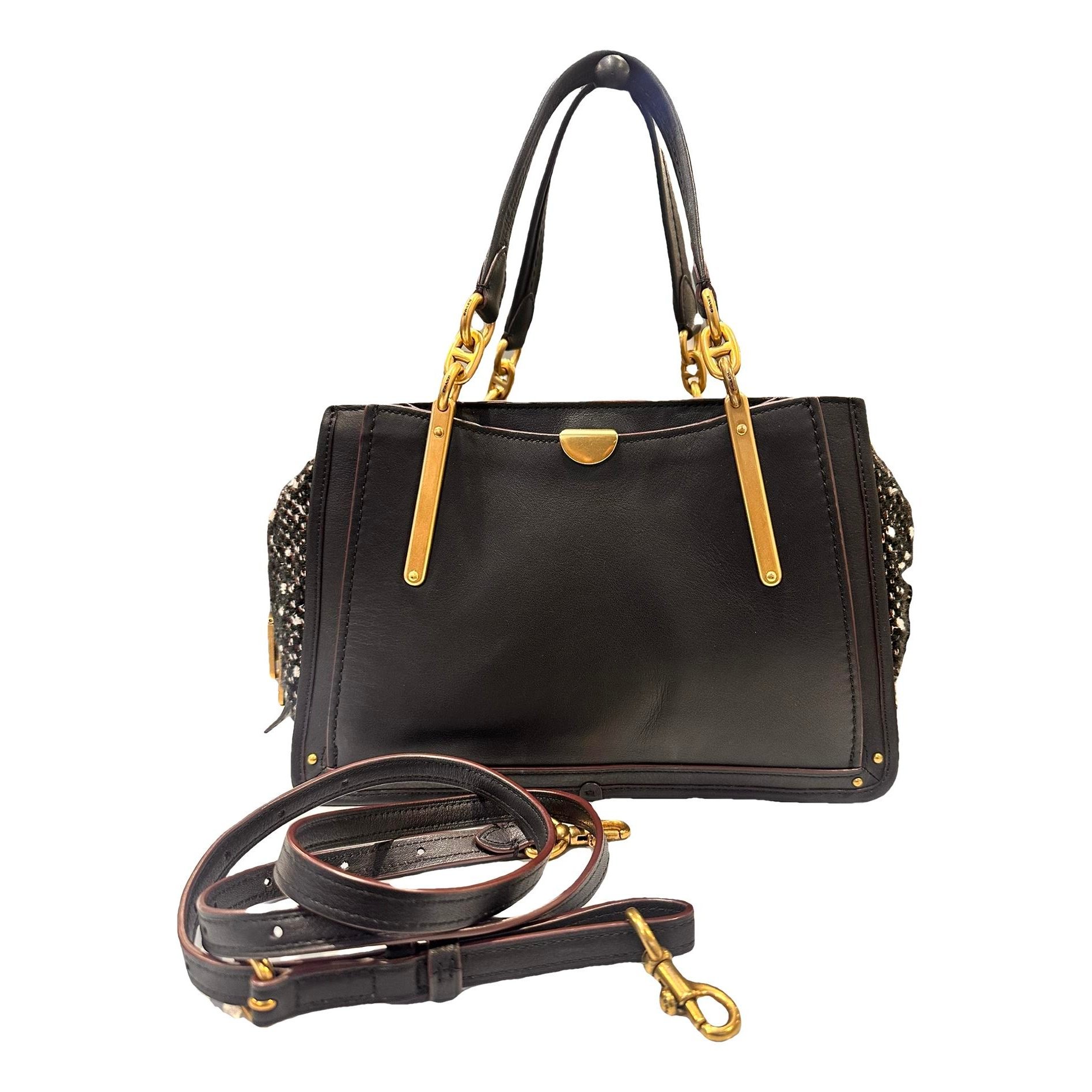 Leather crossbody bag