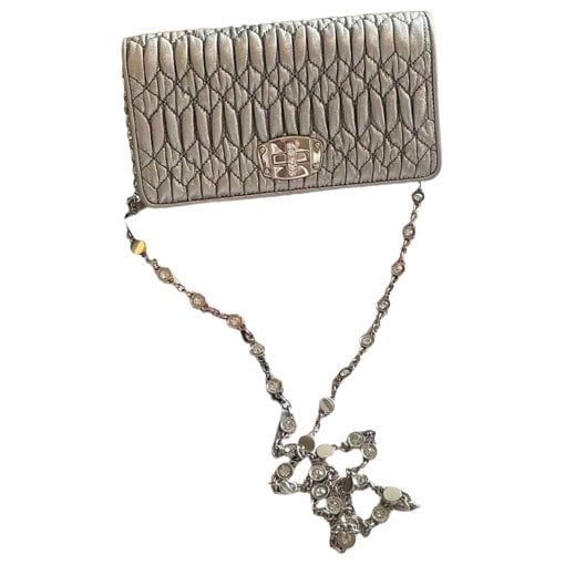Leather mini bag
