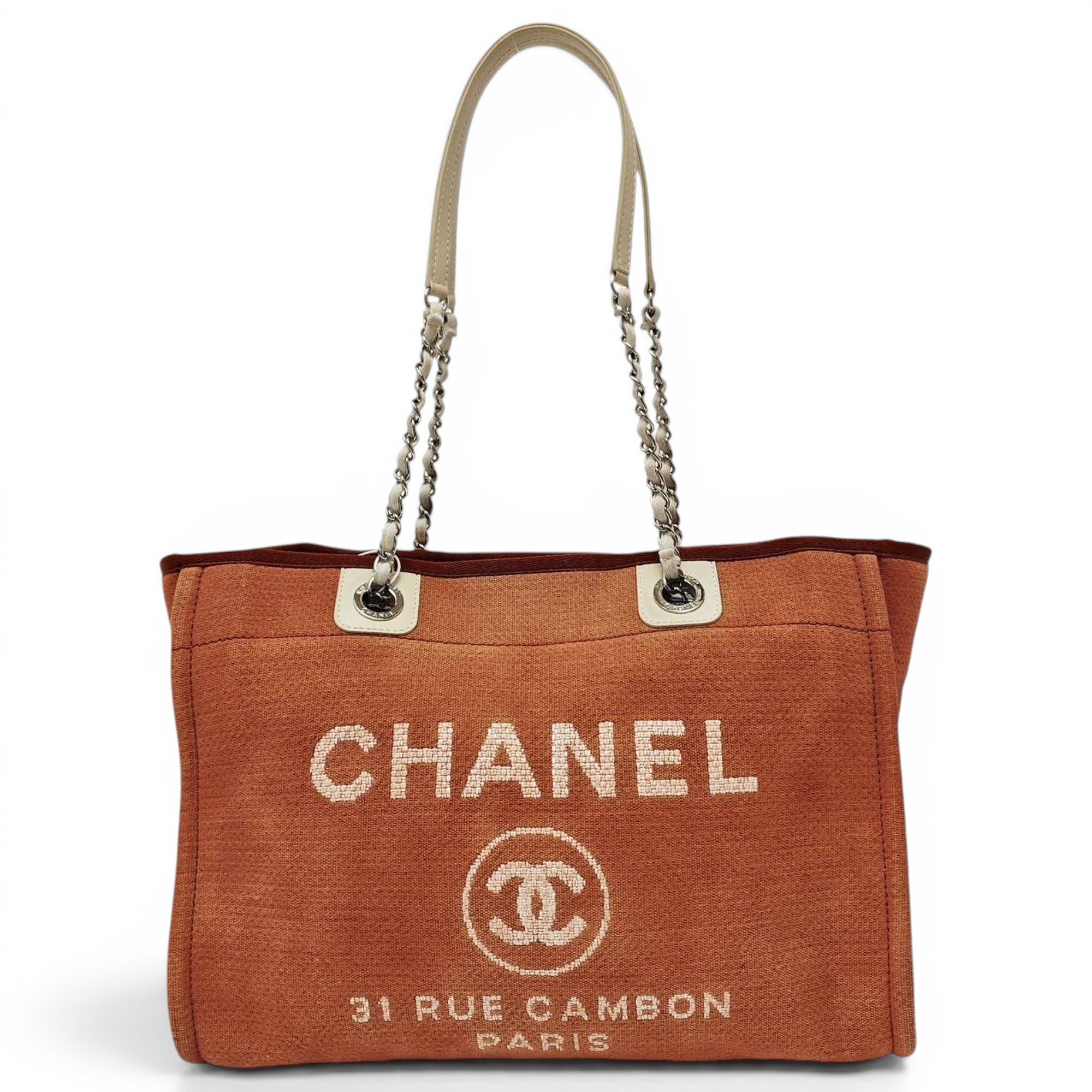 Deauville Chain cloth tote