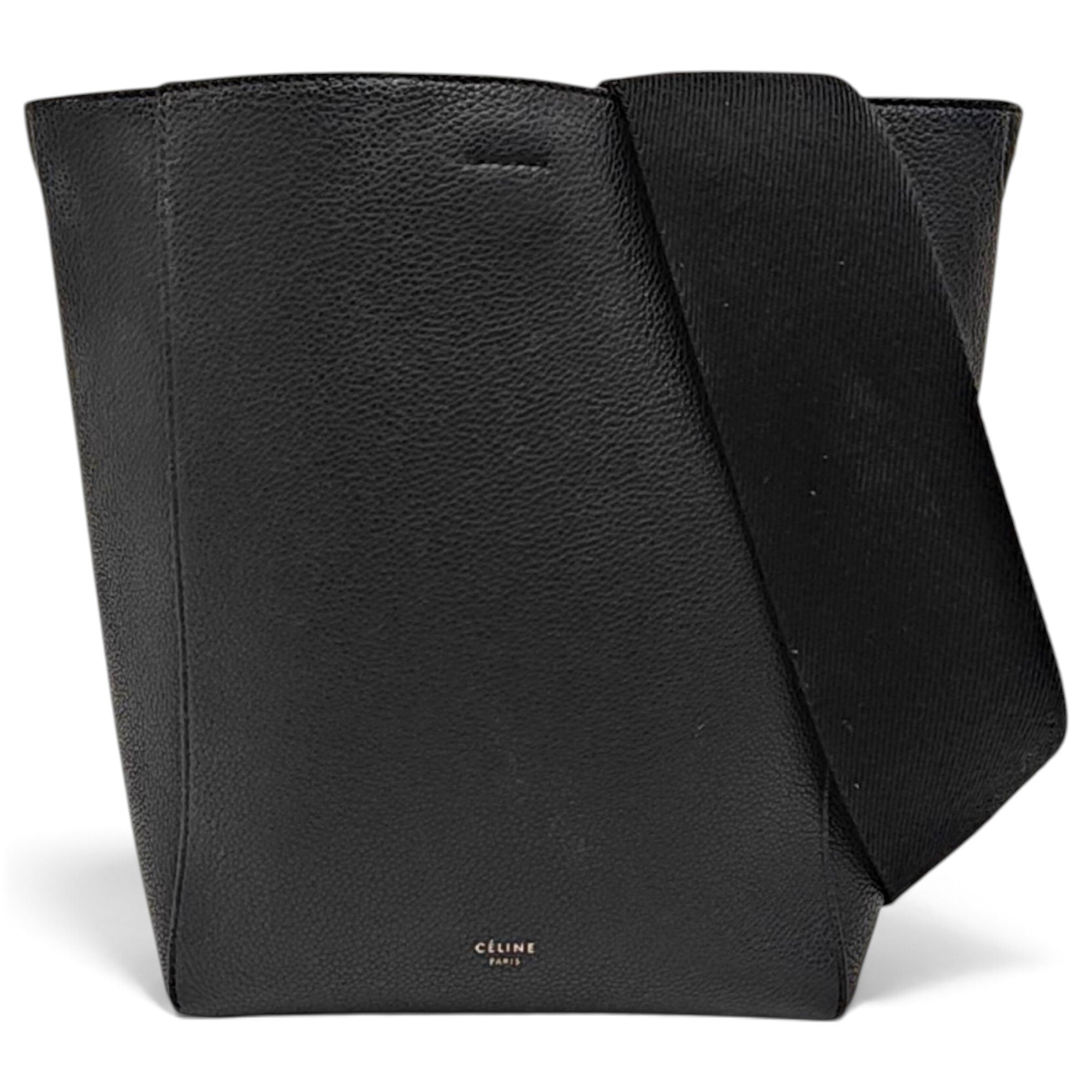 Seau Sangle leather handbag