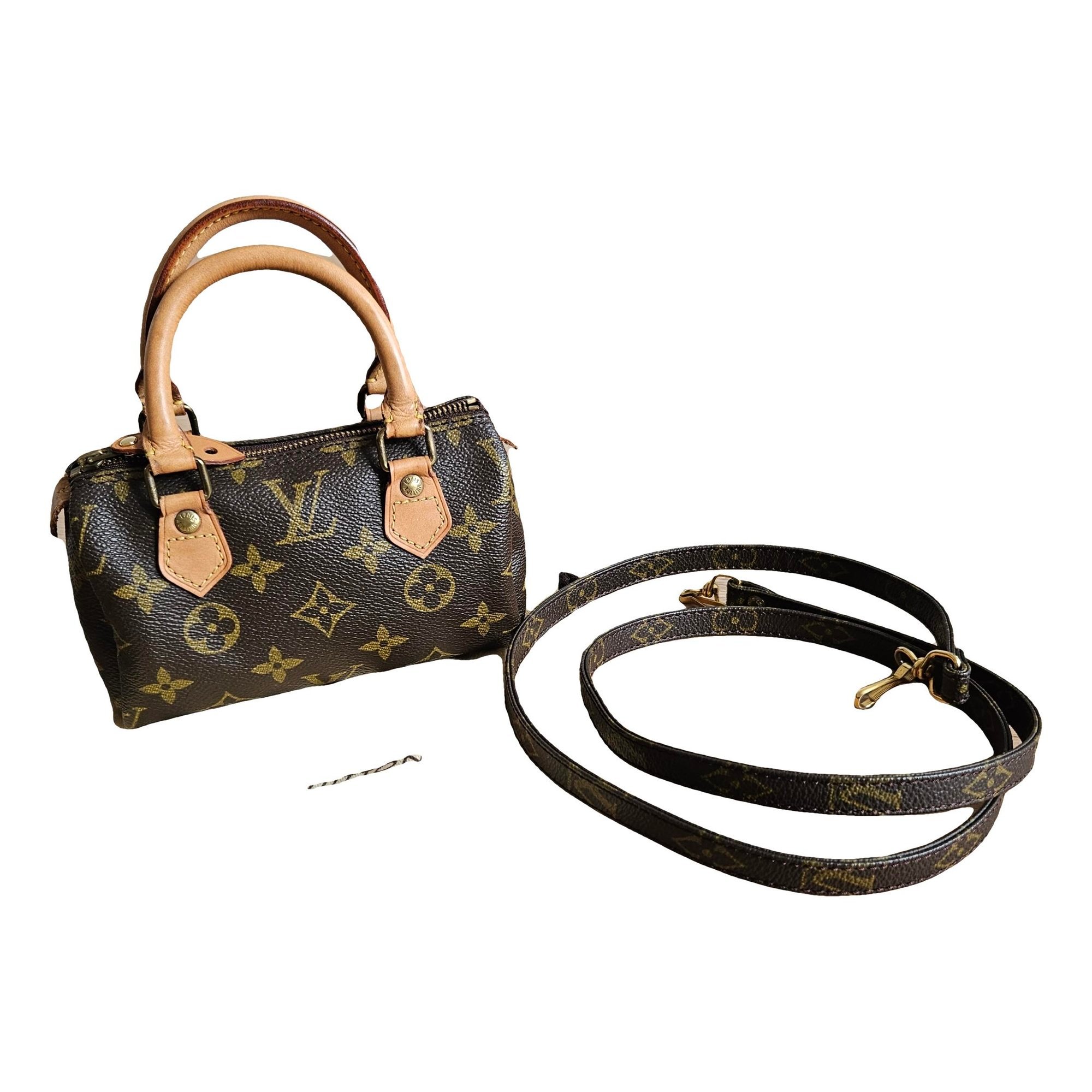 Nano Speedy / Mini HL leather mini bag