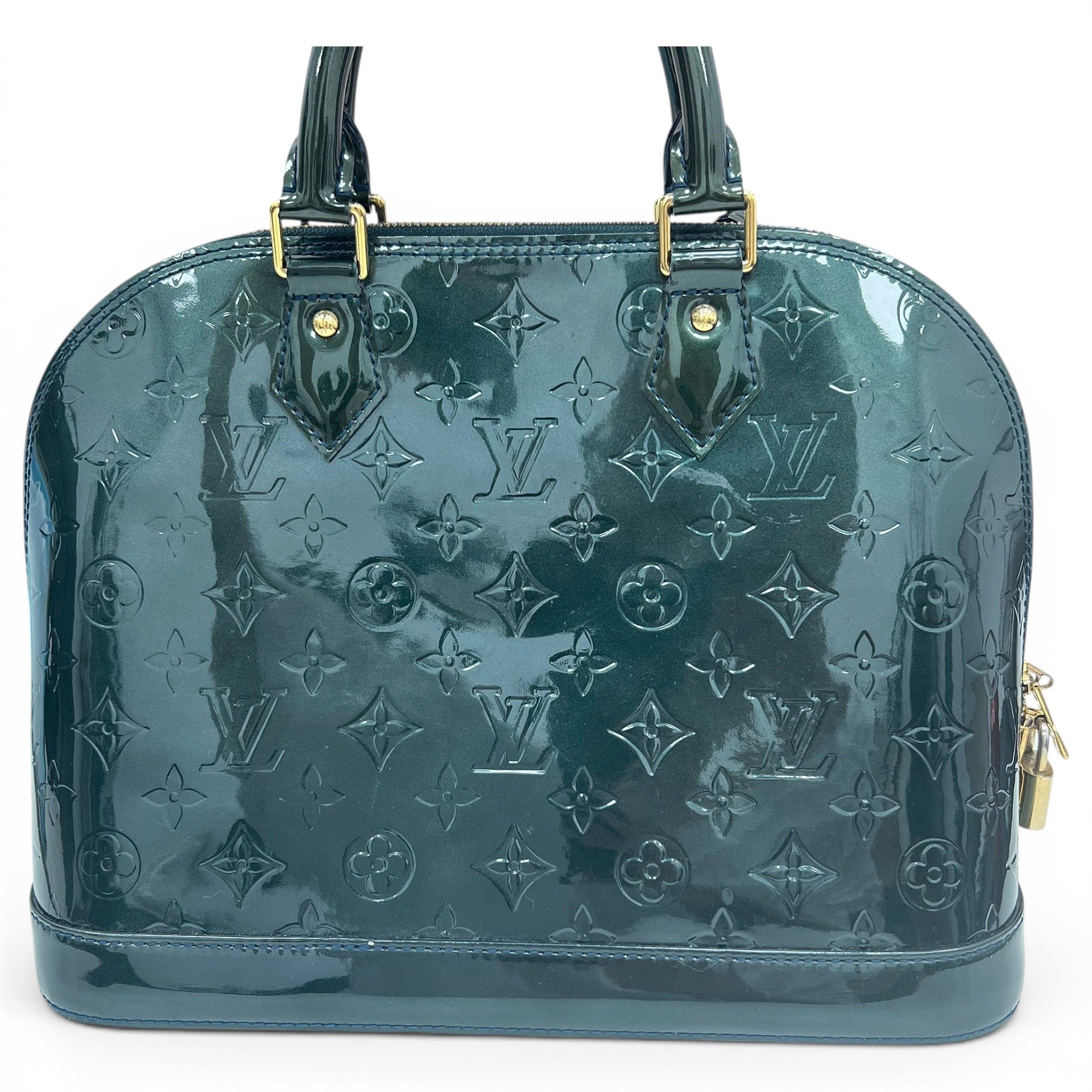 Alma patent leather handbag