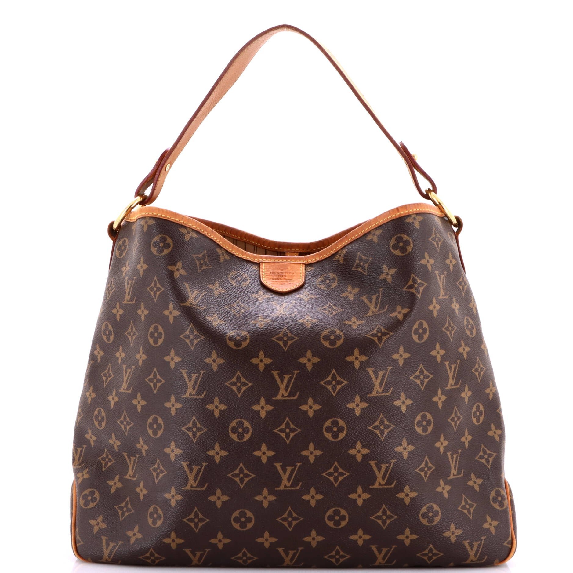 Delightful Handbag Monogram Canvas MM