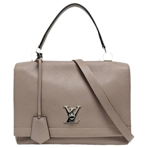 Lockme leather handbag