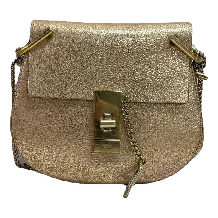 Drew leather handbag