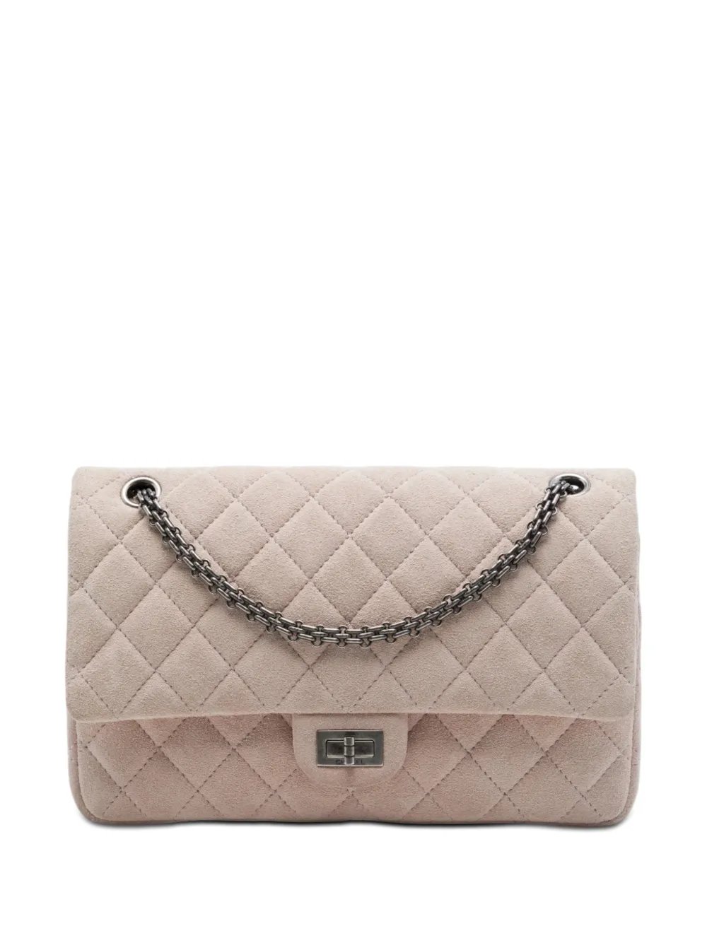 2014 Quilted Suede Reissue 2.55 Double Flap 226 shoulder bag
