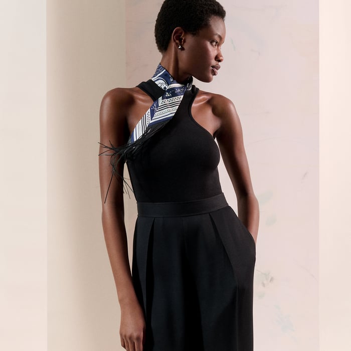 Bleu Noir Festival Des Amazones Bandana Folk Twilly