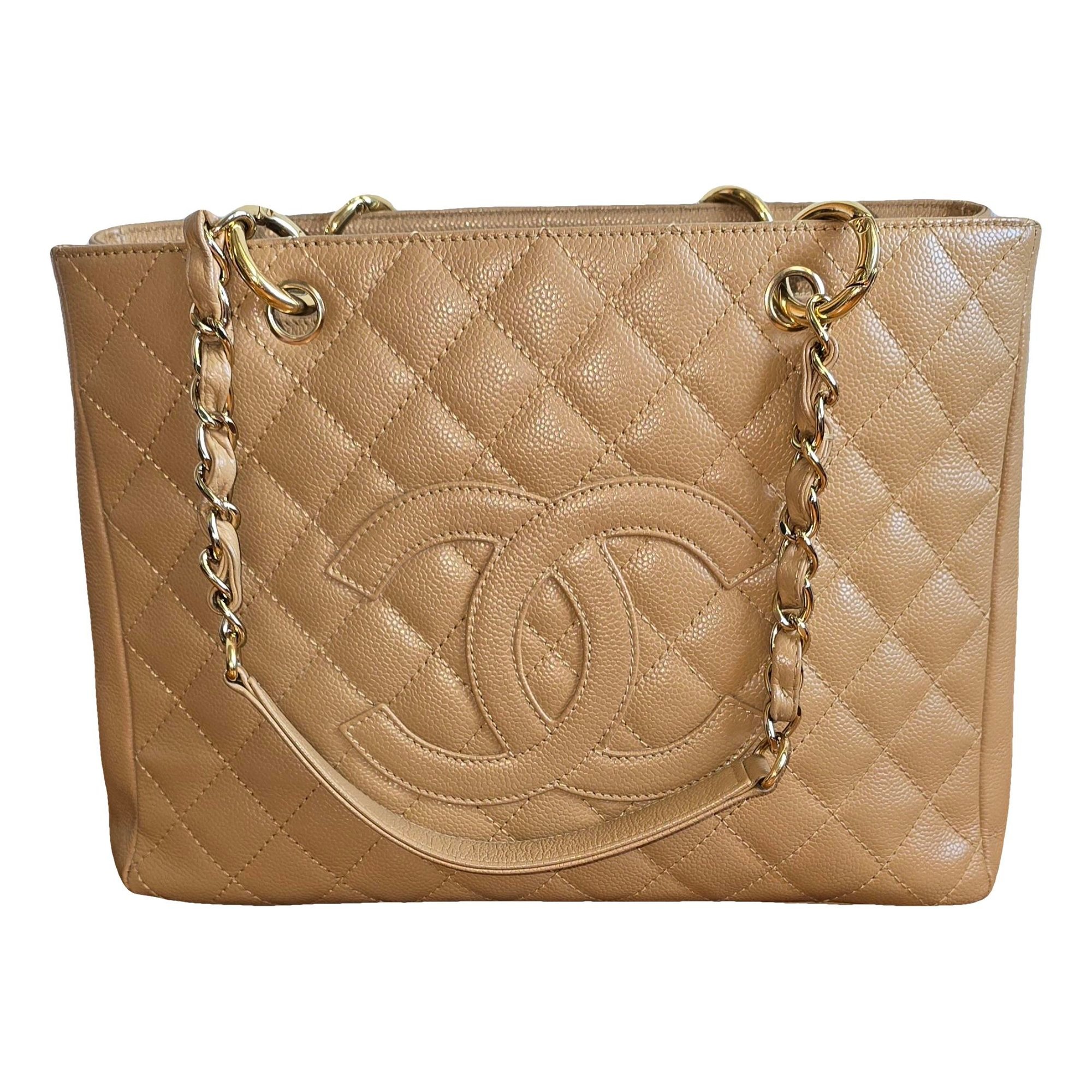 Grand shopping leather tote