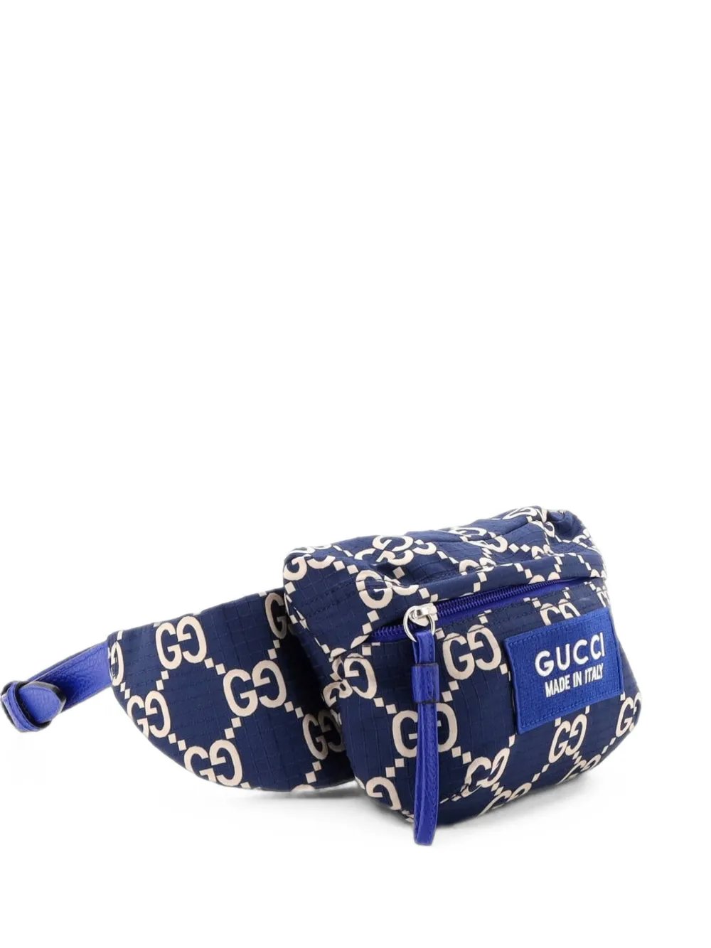 Ripstop GG Nylon and Leather belt bag