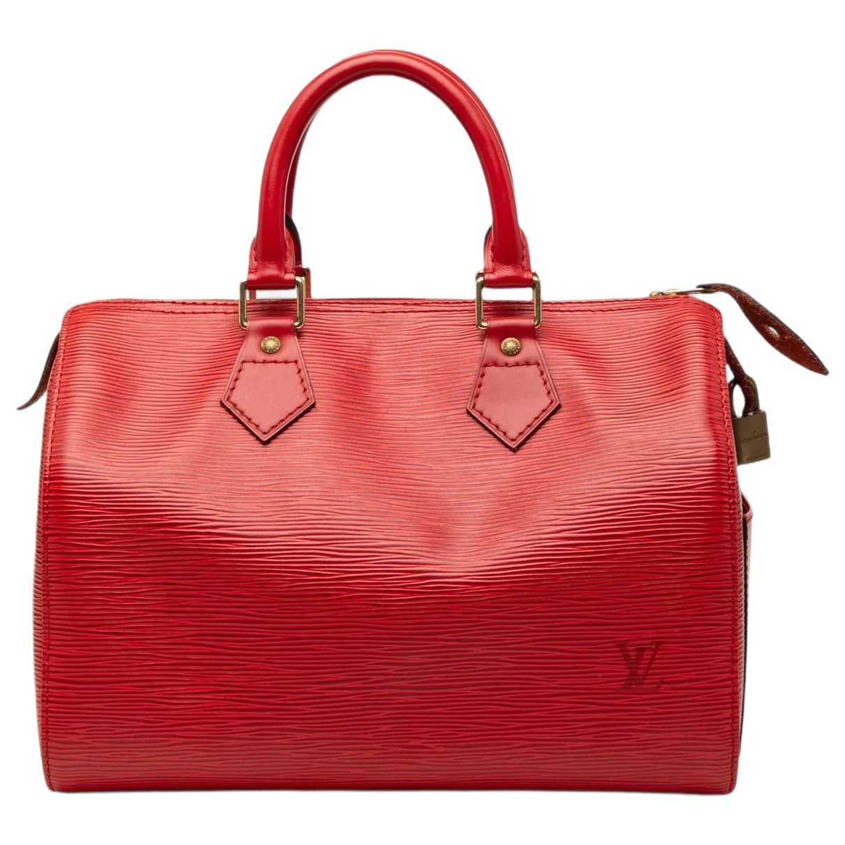 Speedy leather handbag