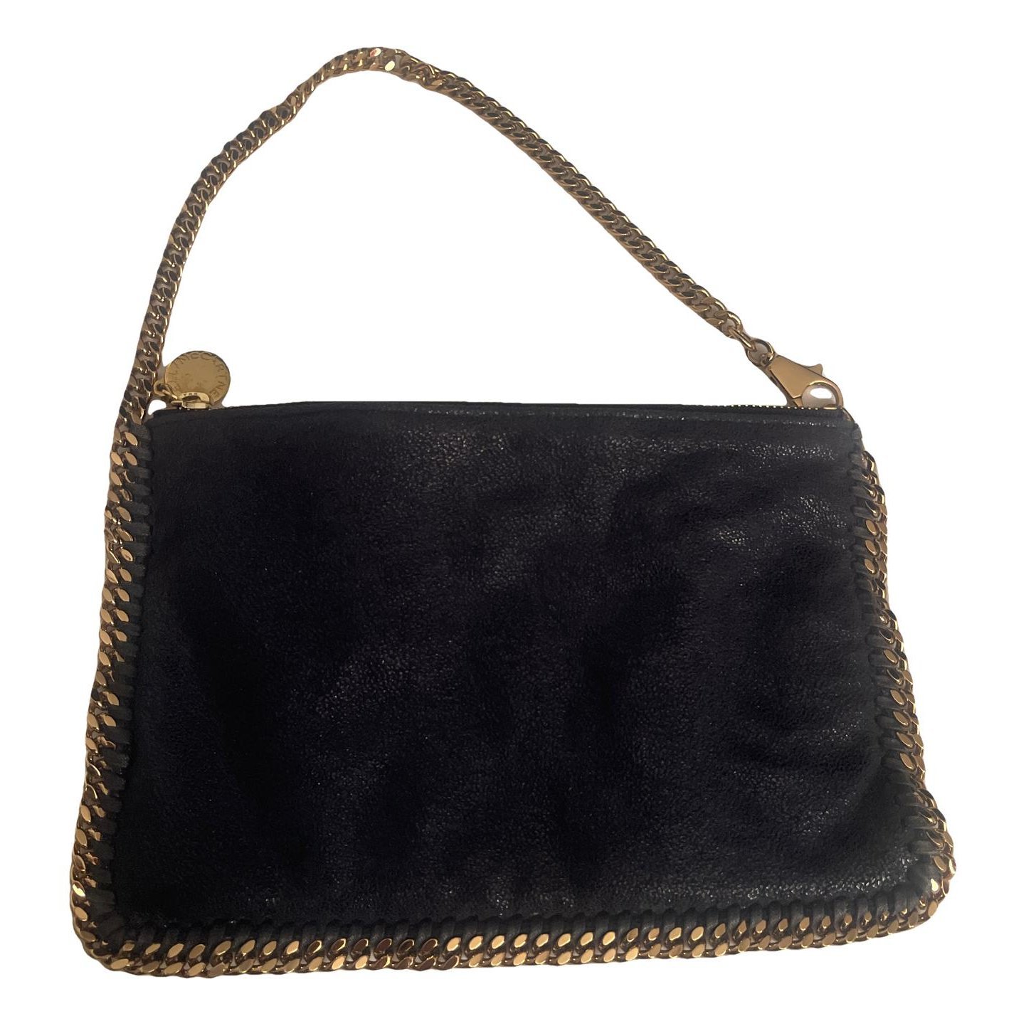 Falabella leather clutch bag