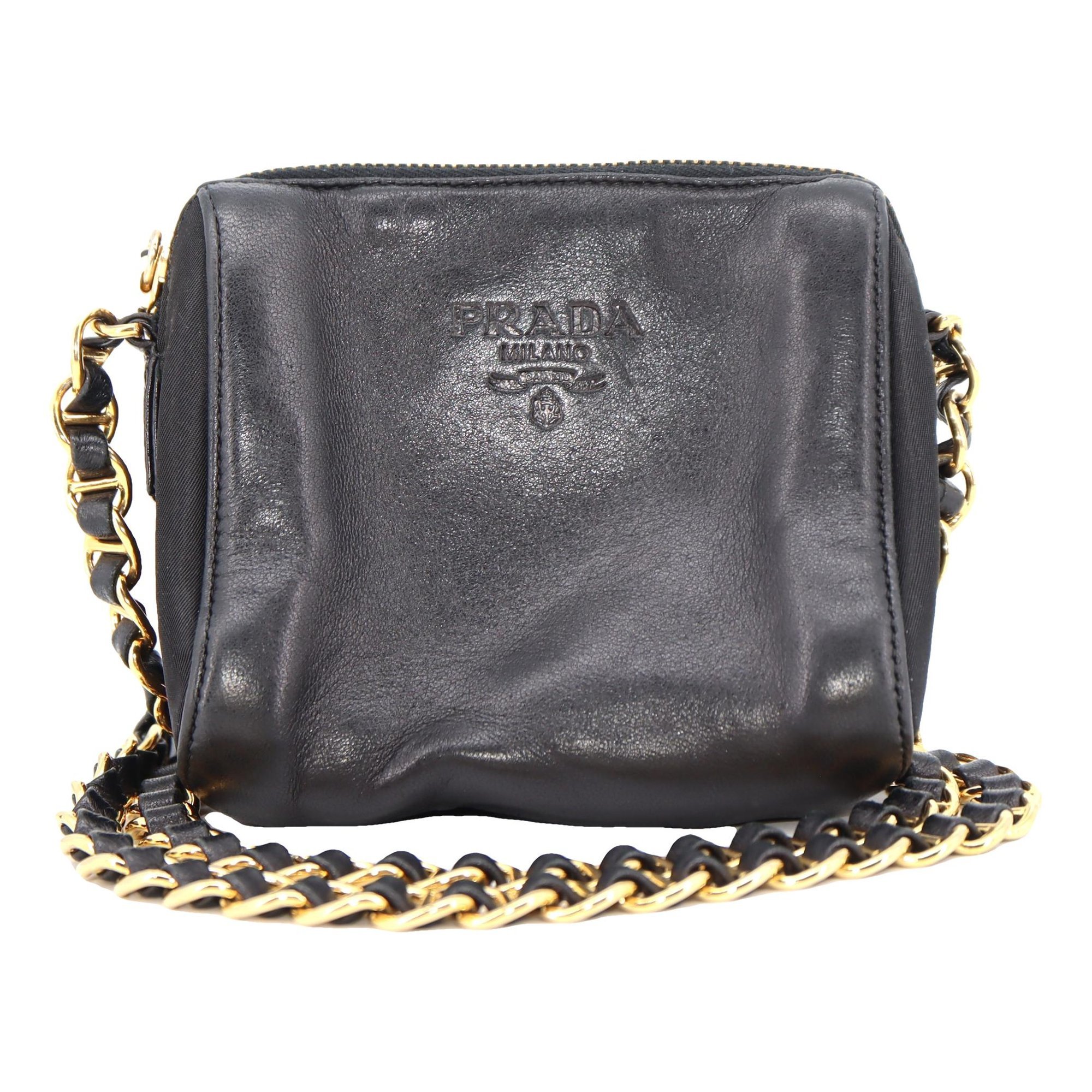 Leather crossbody bag