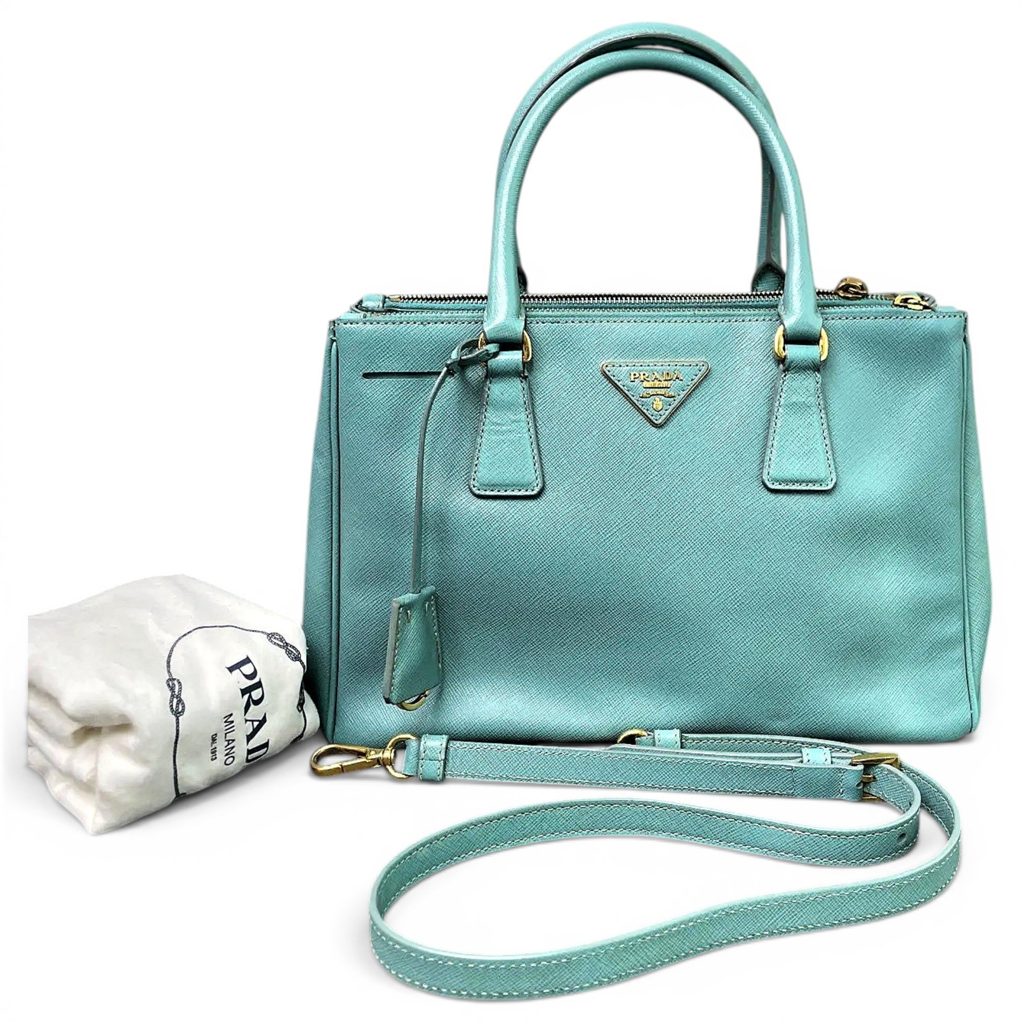 Galleria leather handbag