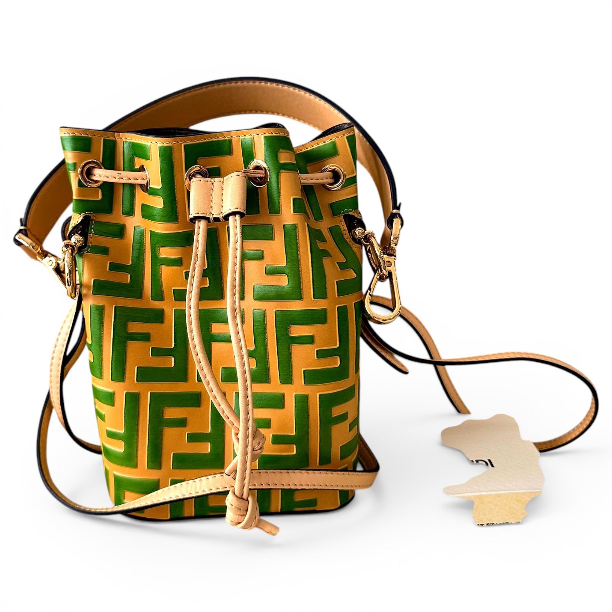 Mon Trésor leather crossbody bag