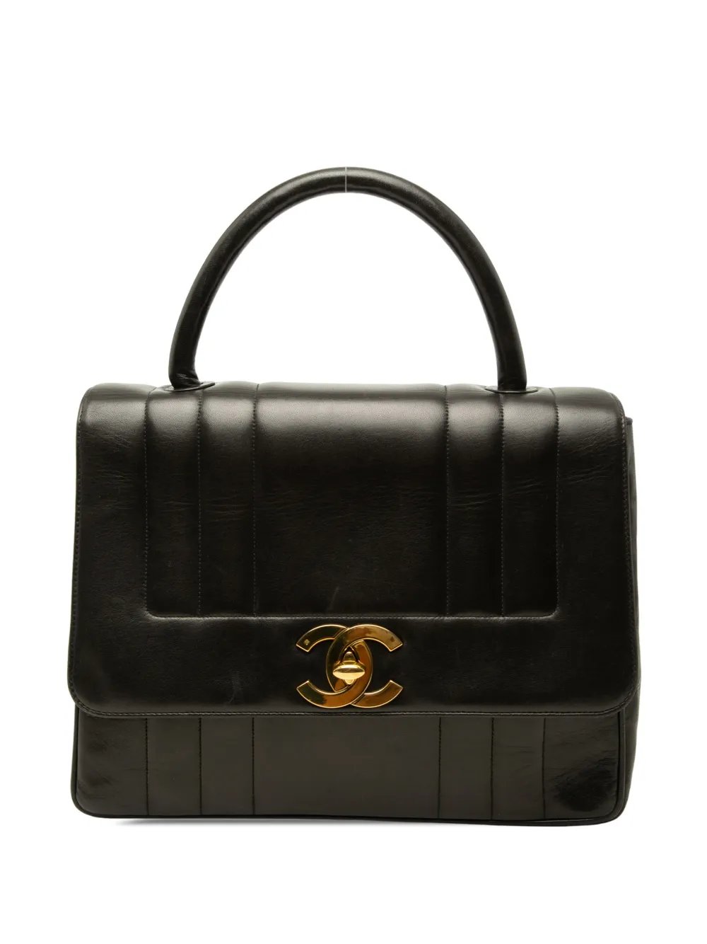 1994-1996 Lambskin Mademoiselle Kelly Top Handle Bag handbag