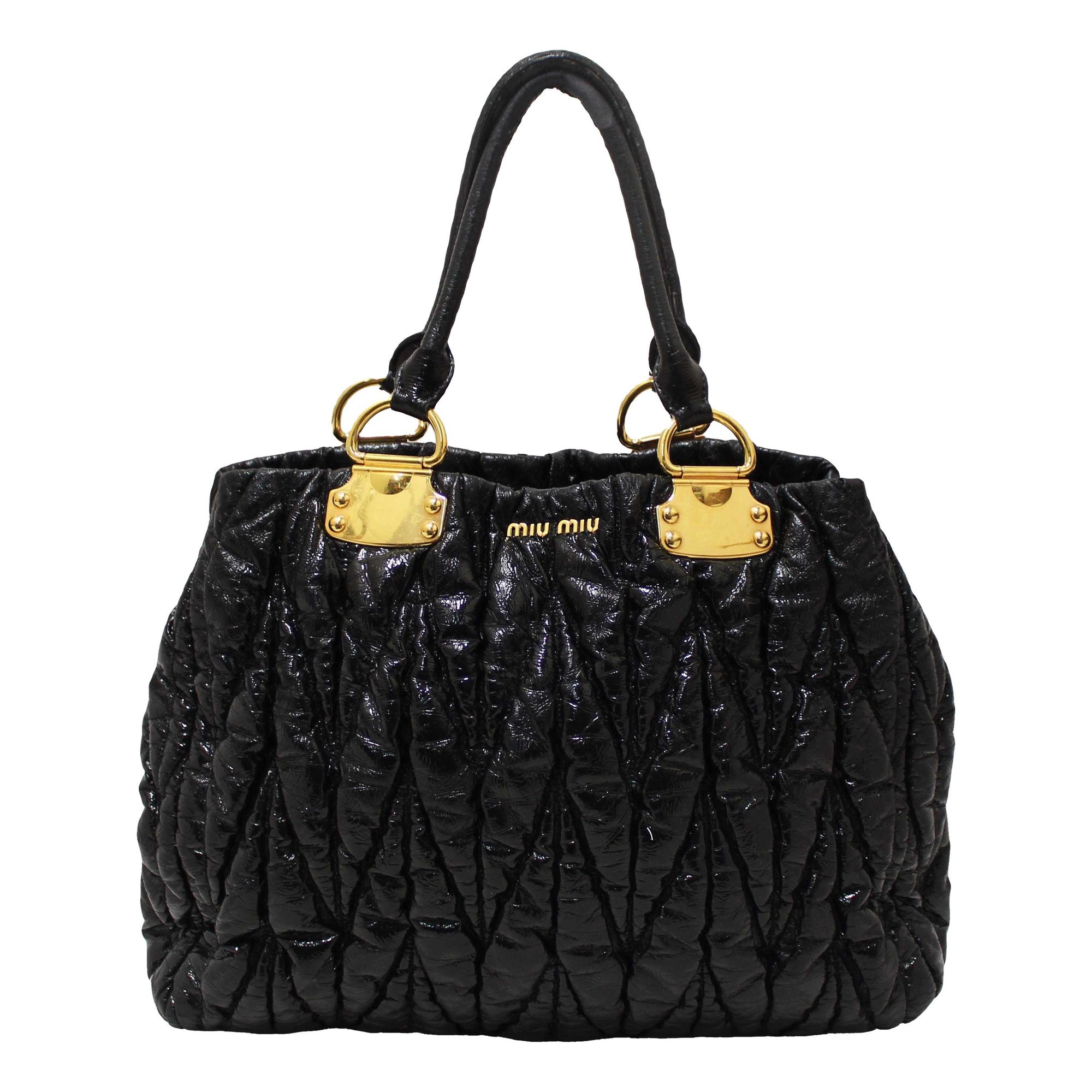 Miu Miu Leather tote