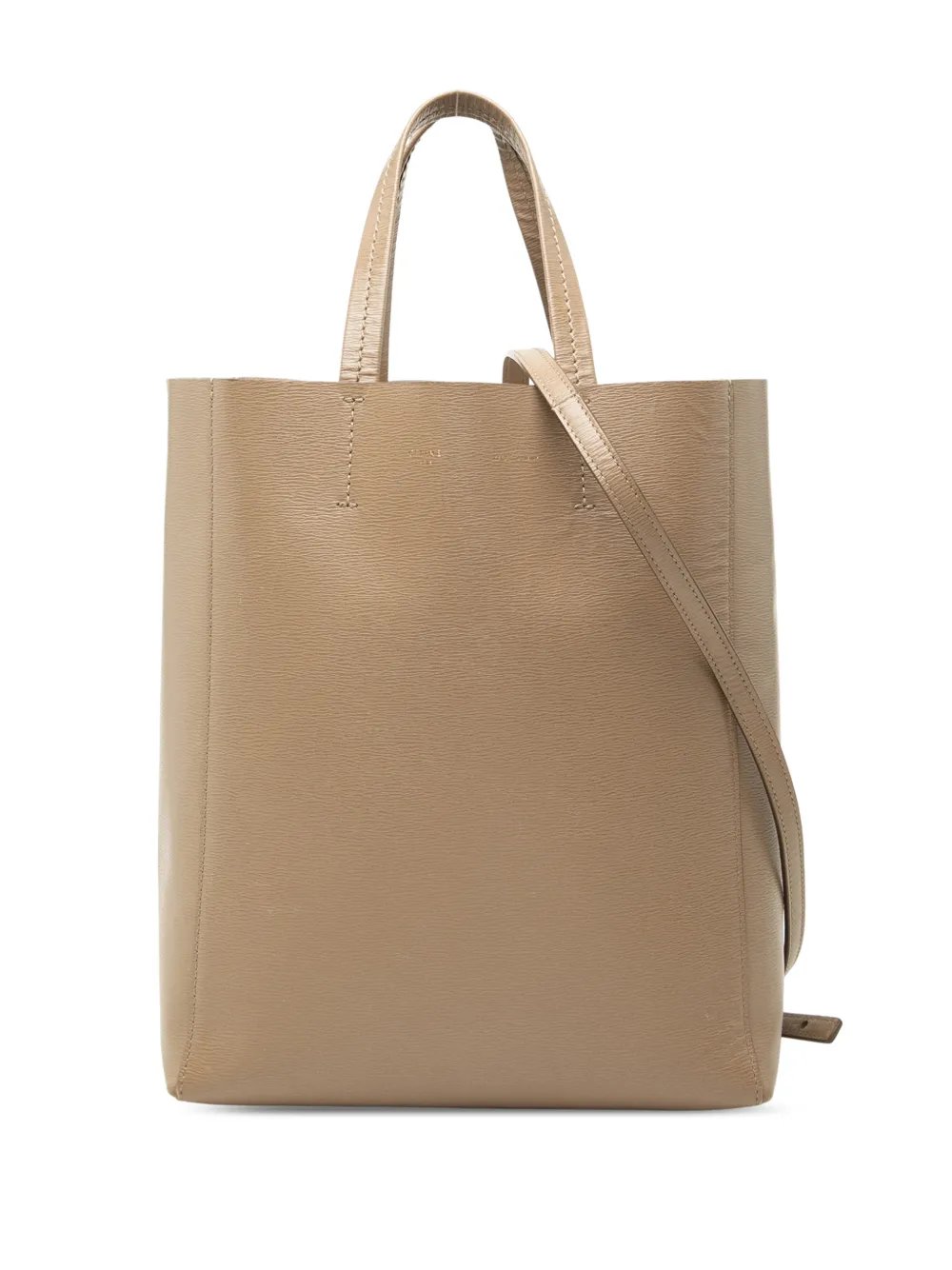 2016 Small Grained Calfskin Vertical Cabas Tote satchel