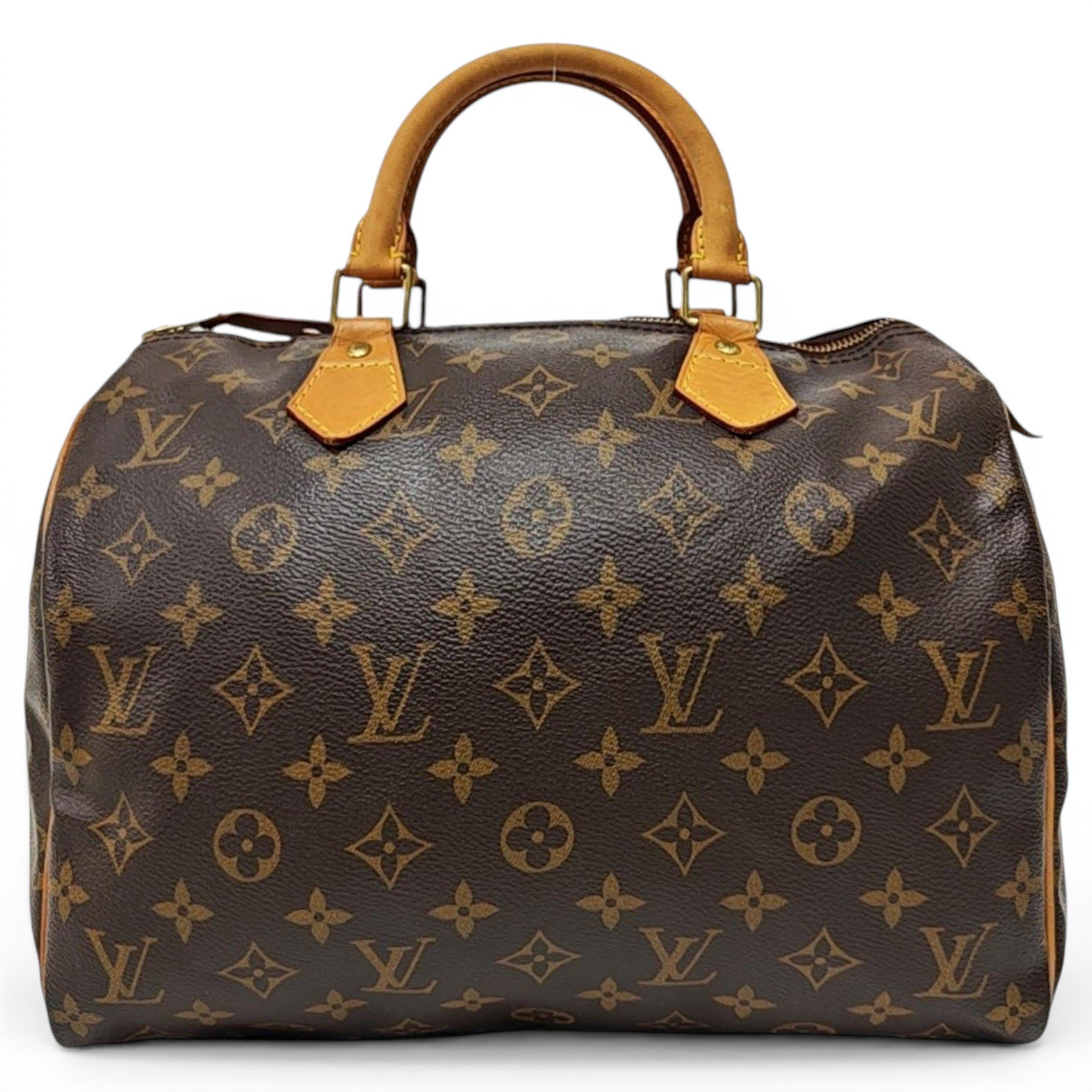 Nano Speedy / Mini HL leather handbag