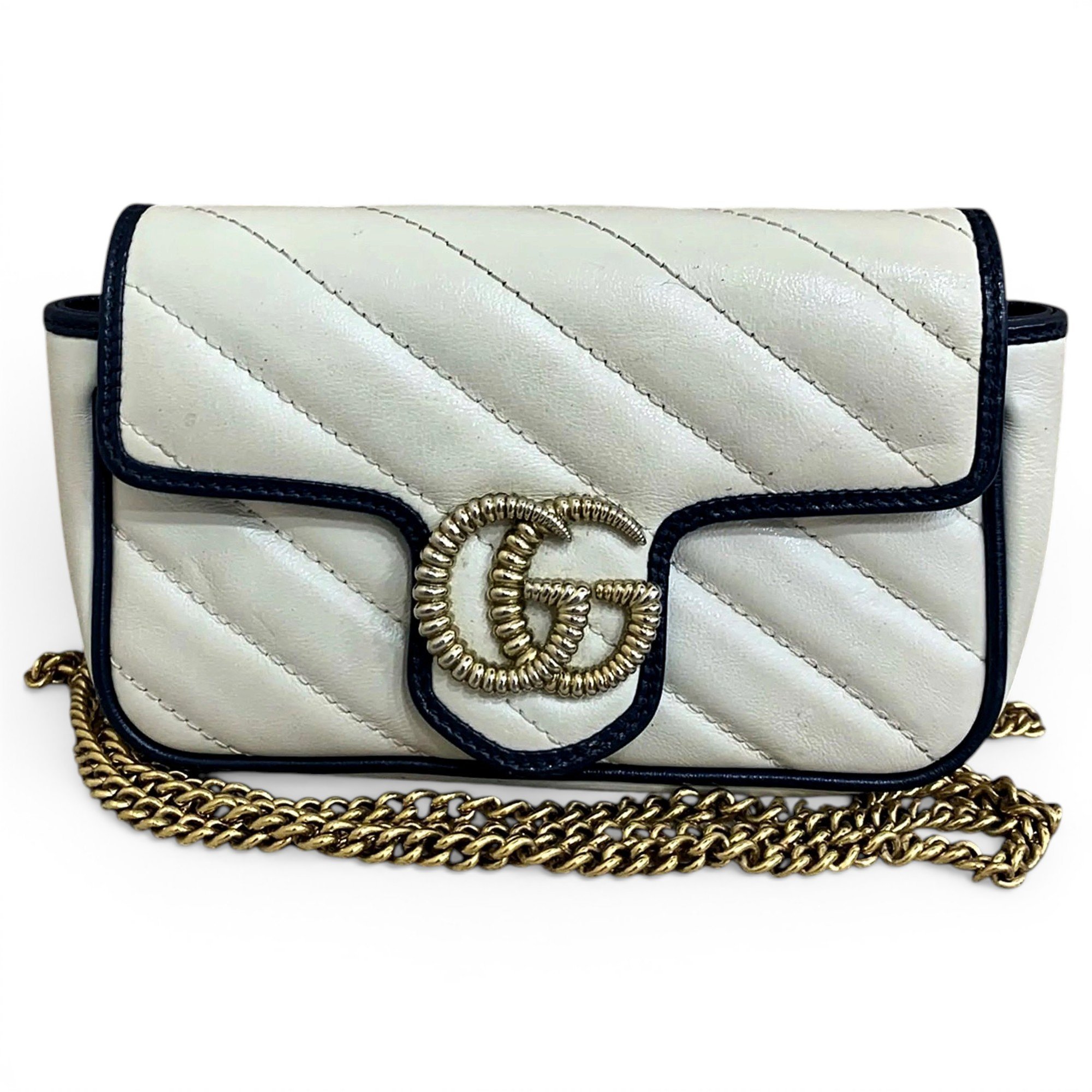 GG Marmont Flap leather handbag