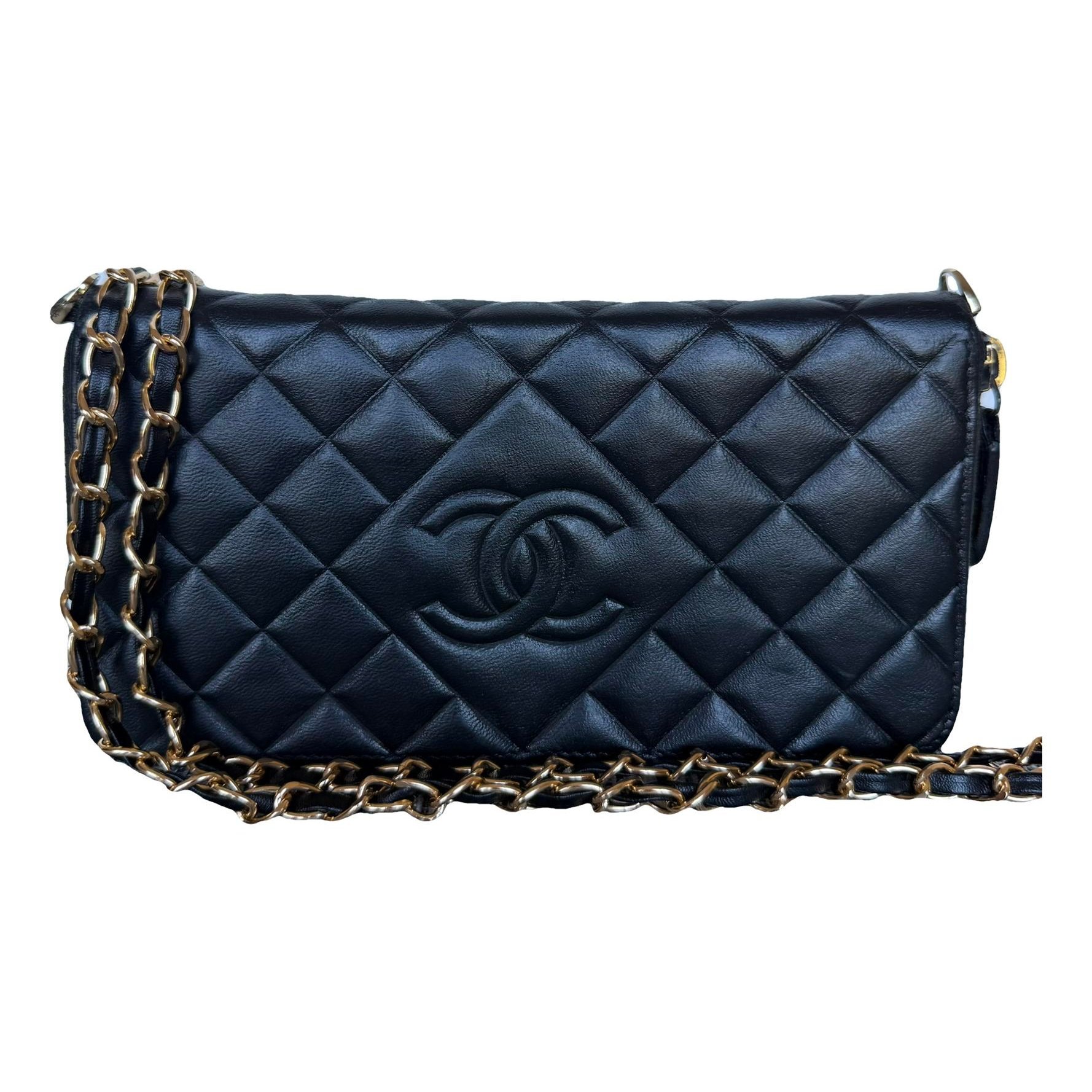 Wallet On Chain Timeless/Classique leather crossbody bag
