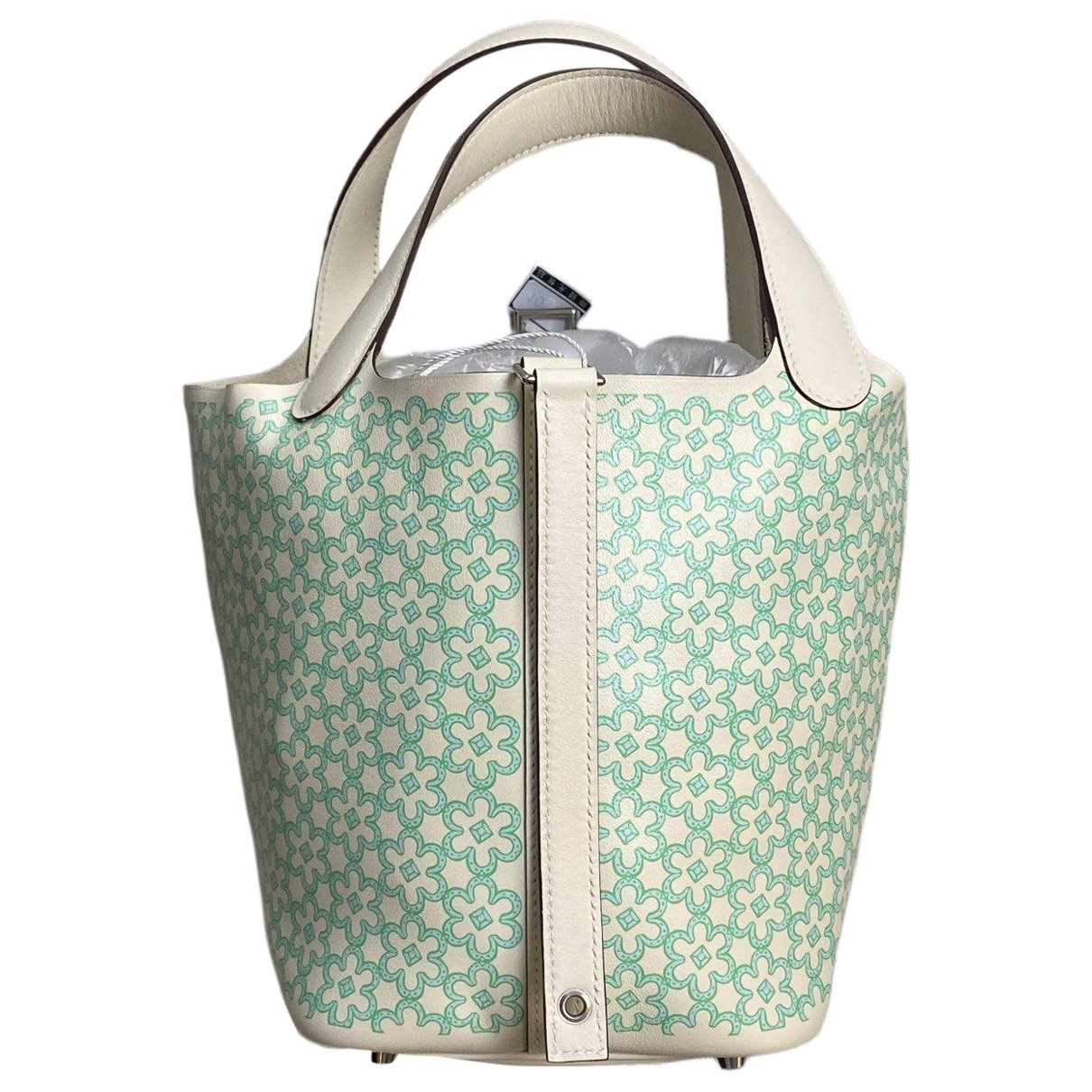 Picotin leather handbag
