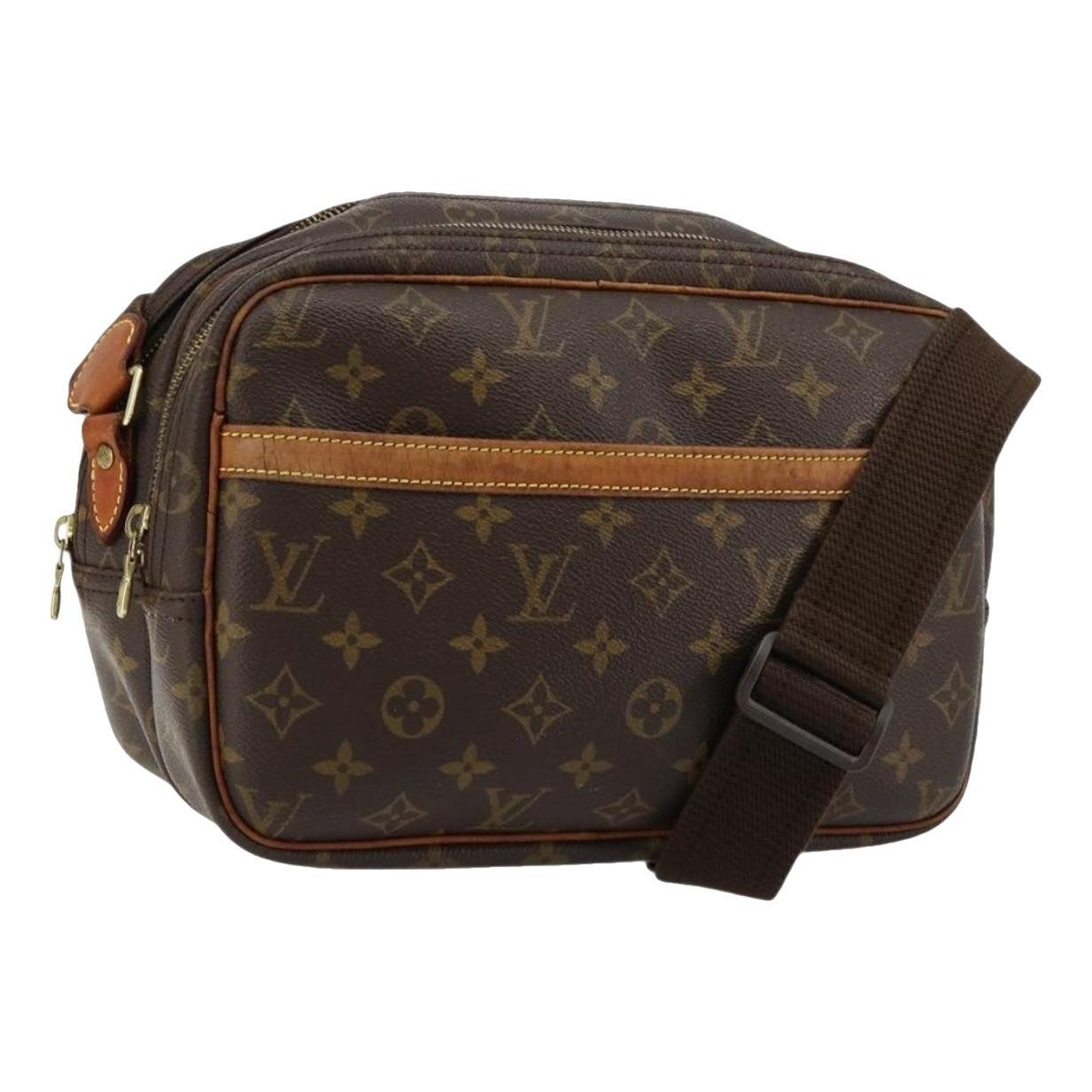 Reporter leather handbag