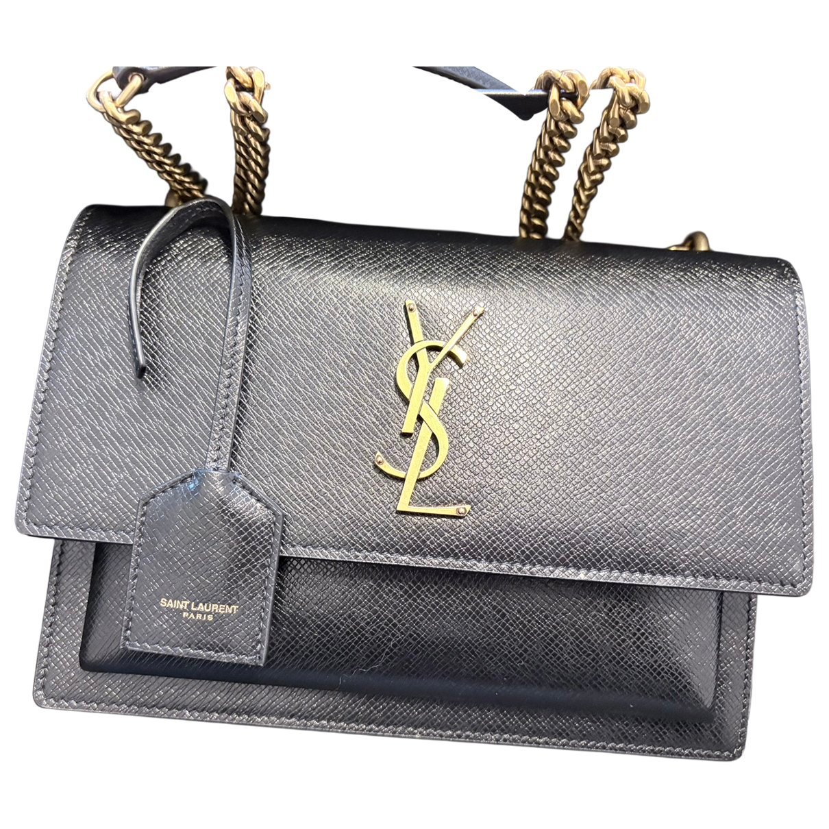 Sunset leather crossbody bag