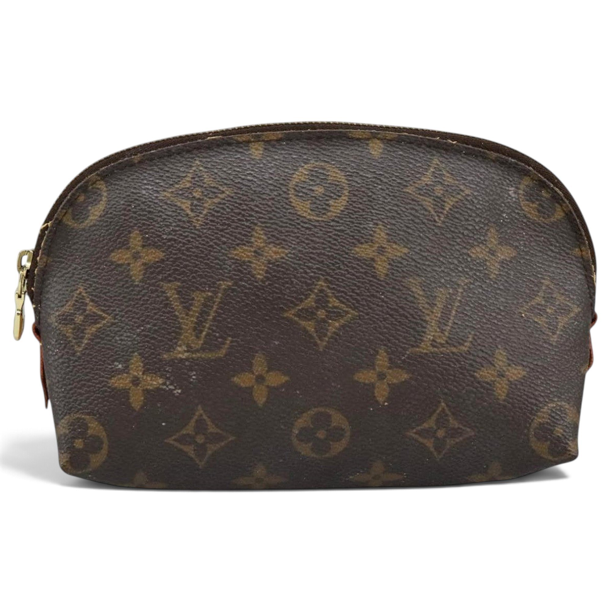 Leather vanity case