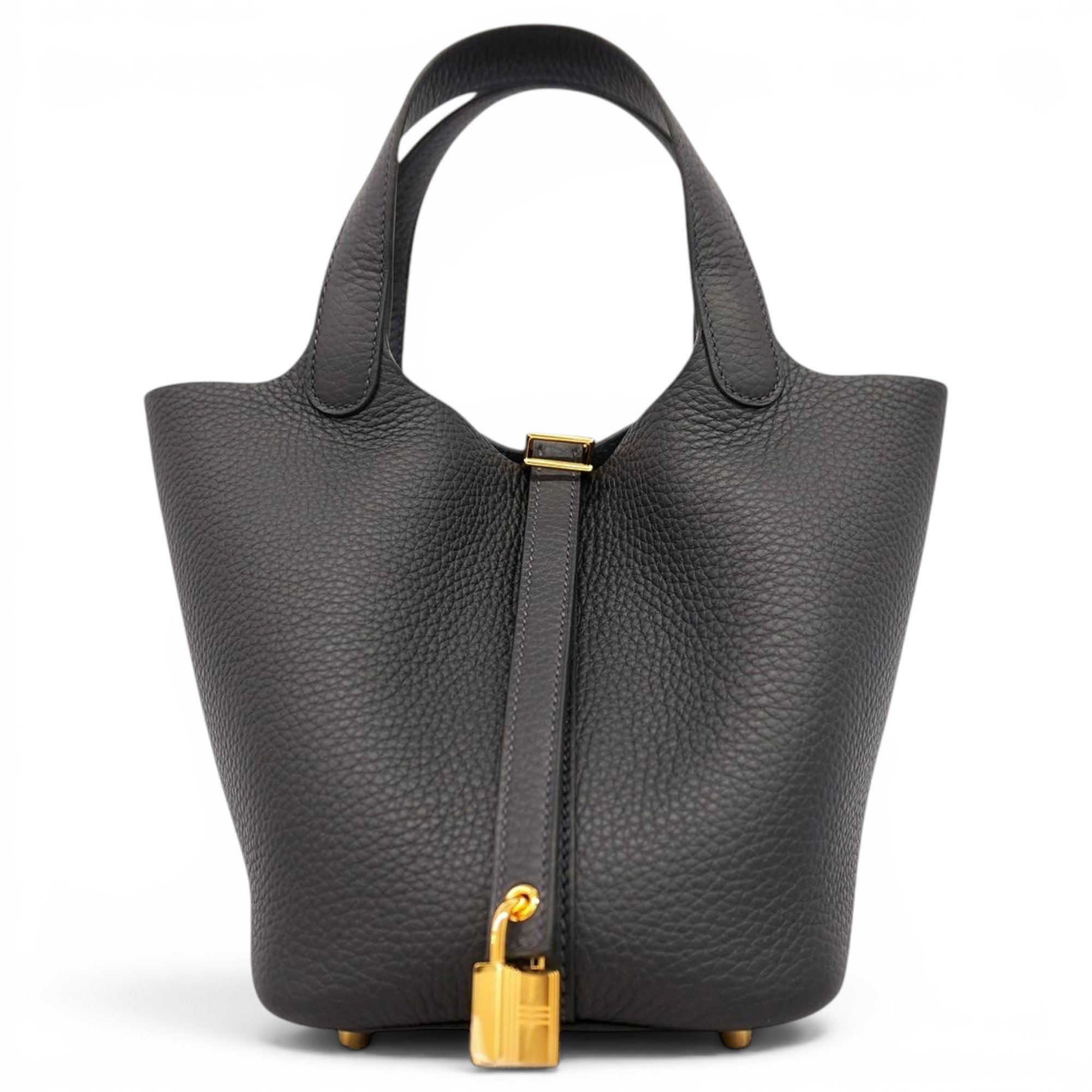 Picotin leather handbag