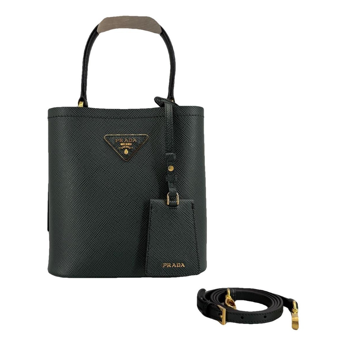 Panier leather handbag