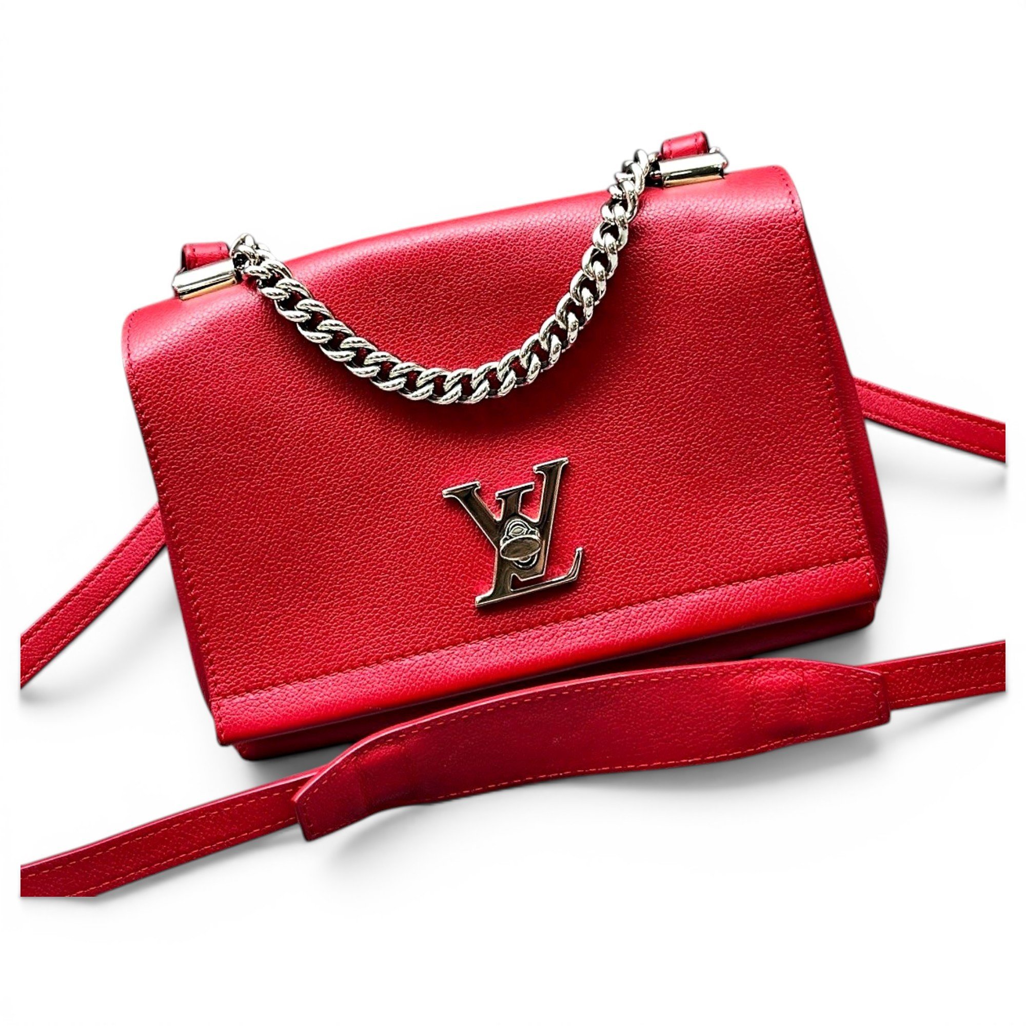 Lockme leather handbag