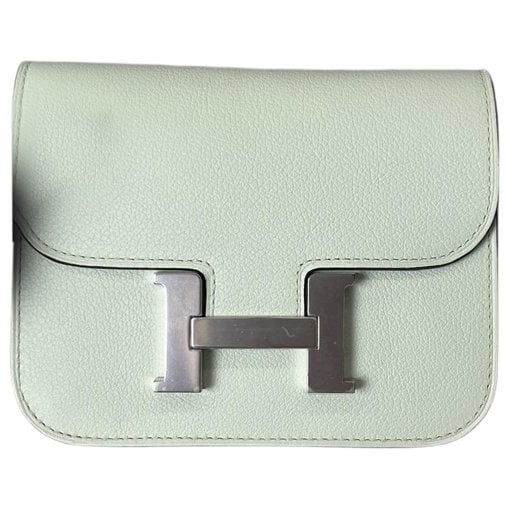 Constance leather clutch bag
