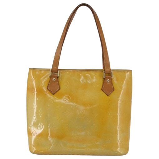 Houston patent leather handbag