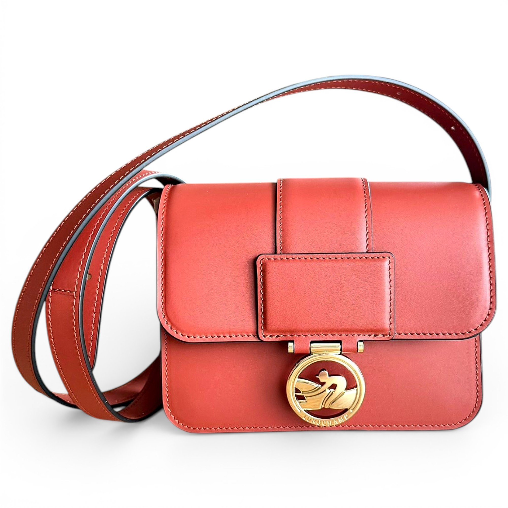 Leather crossbody bag